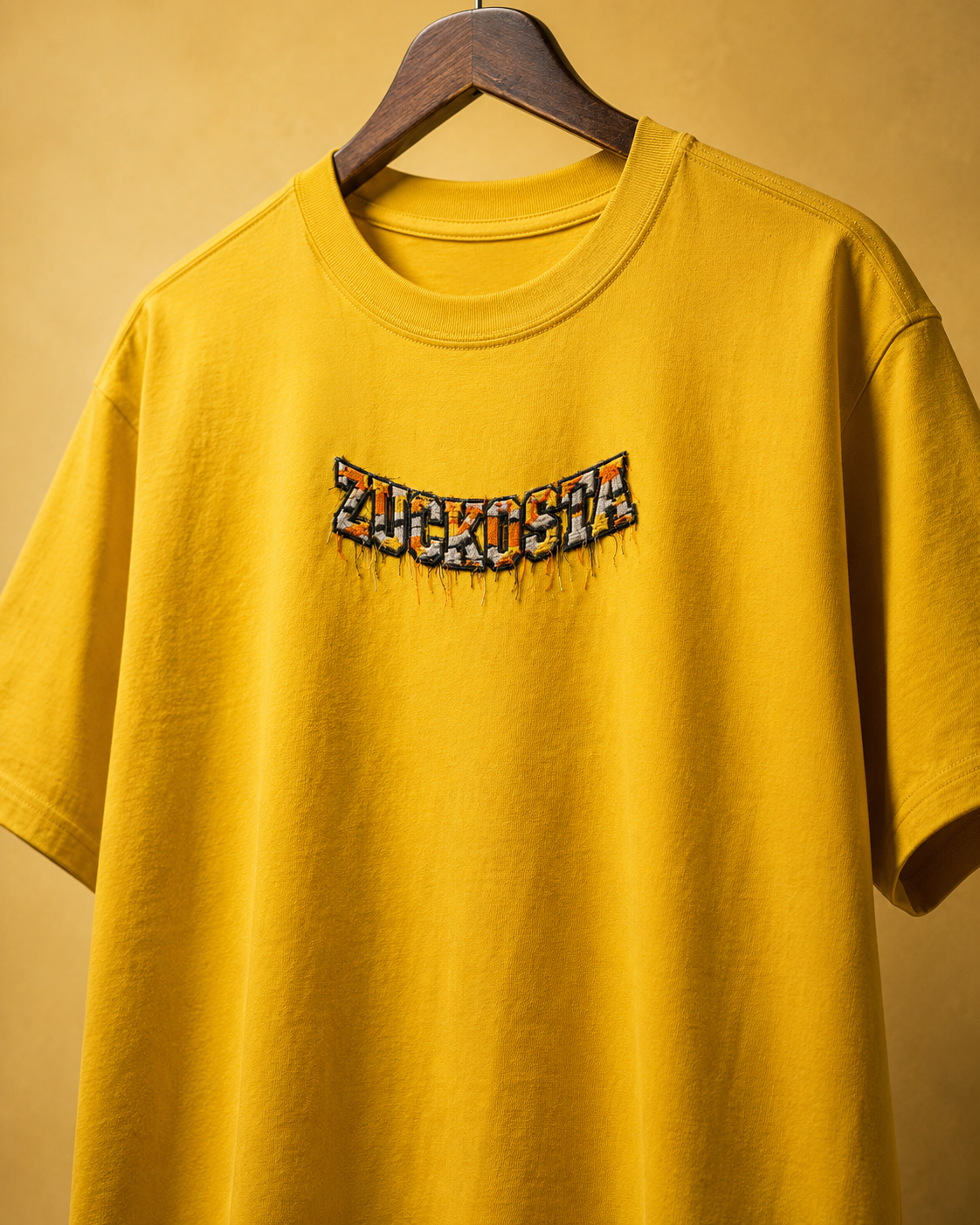 tshirt,streetwear,yellow