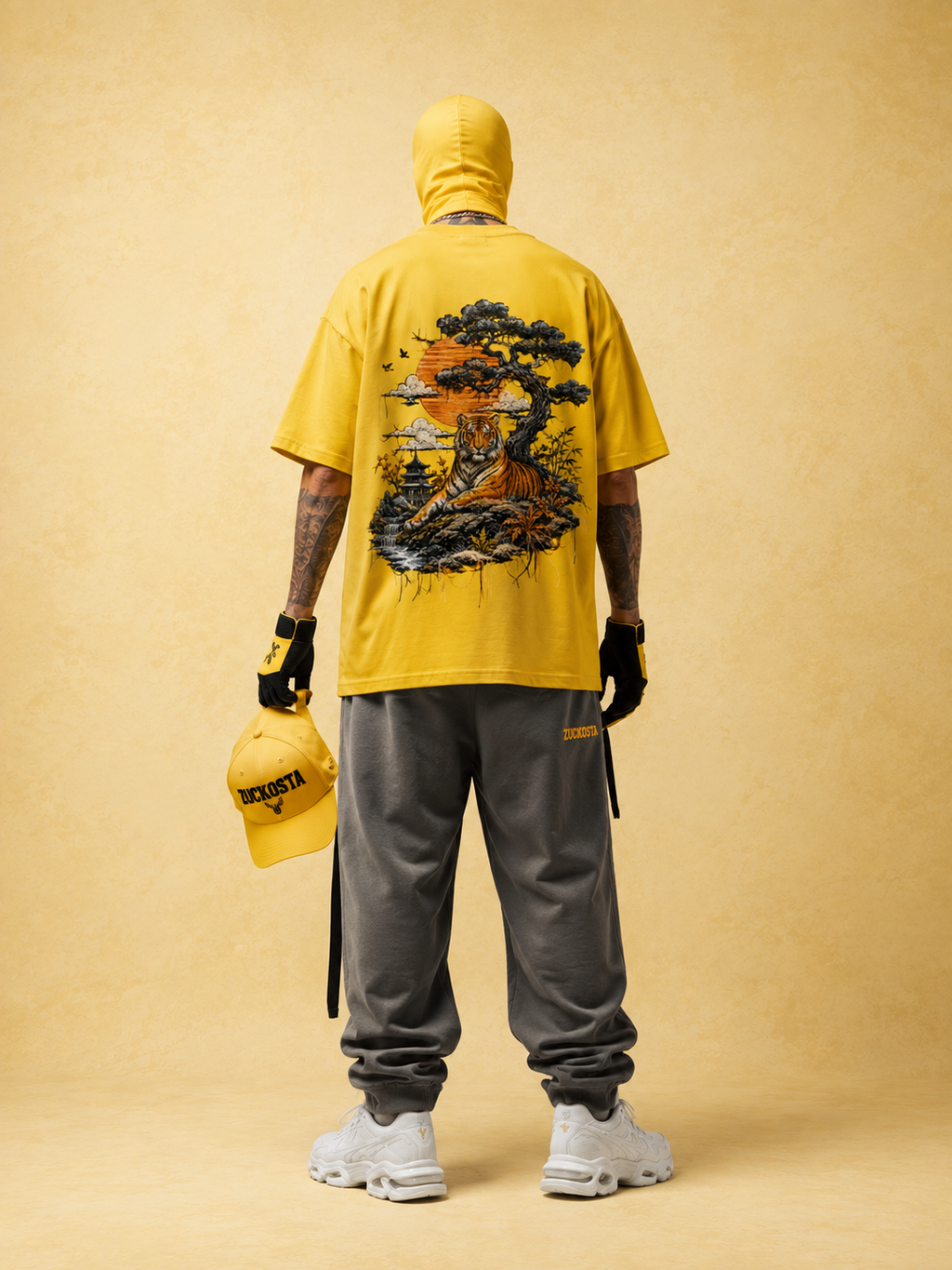 tshirt,streetwear,yellow
