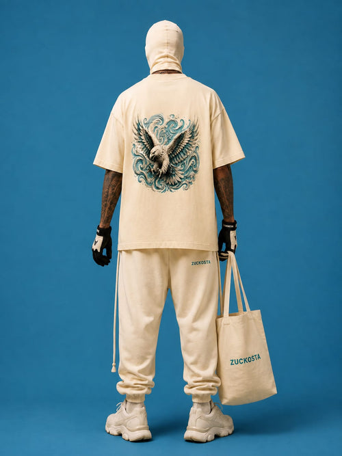 Eagle,Unisex,Oversized,Tshirt