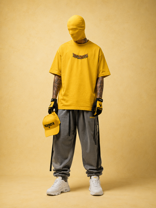 tshirt,streetwear,yellow