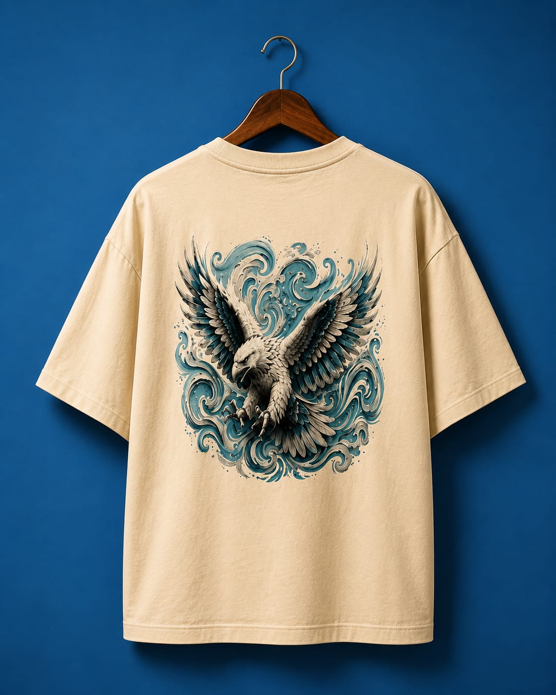 Eagle,Unisex,Oversized,Tshirt