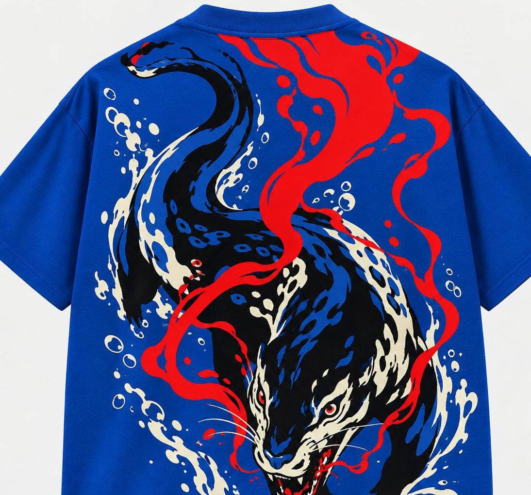 Sea animal unisex Boxy fit tshirt