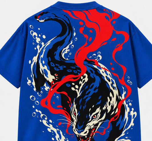 Sea animal unisex Boxy fit tshirt